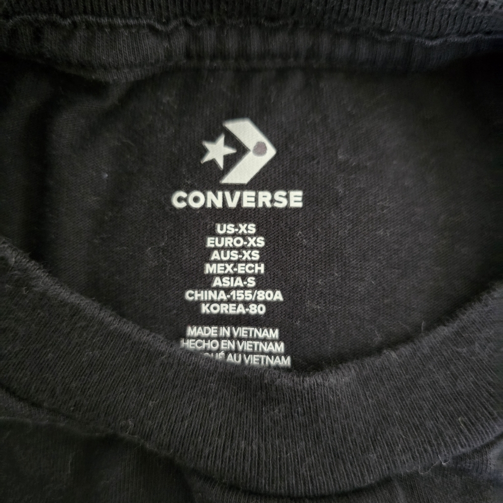 Converse 'Let's Wander Together' Graphic Tee Women's Size XS - Picture 4 of 5